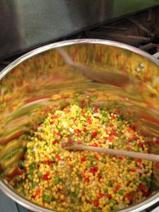 corn relish stock pot - colors