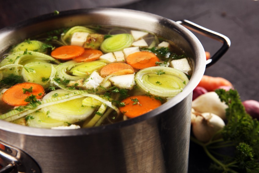 Canning vegetable online soup