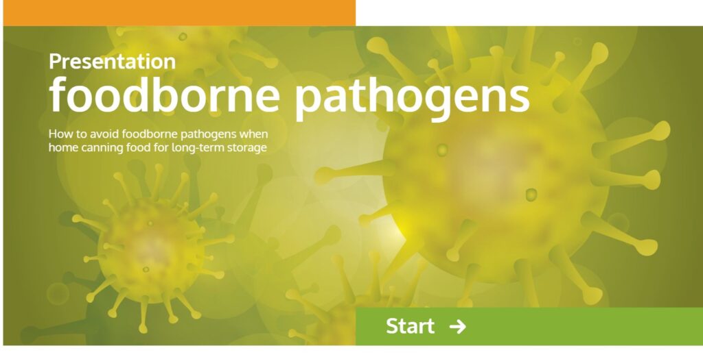 foodborne pathogens presentation the canning diva