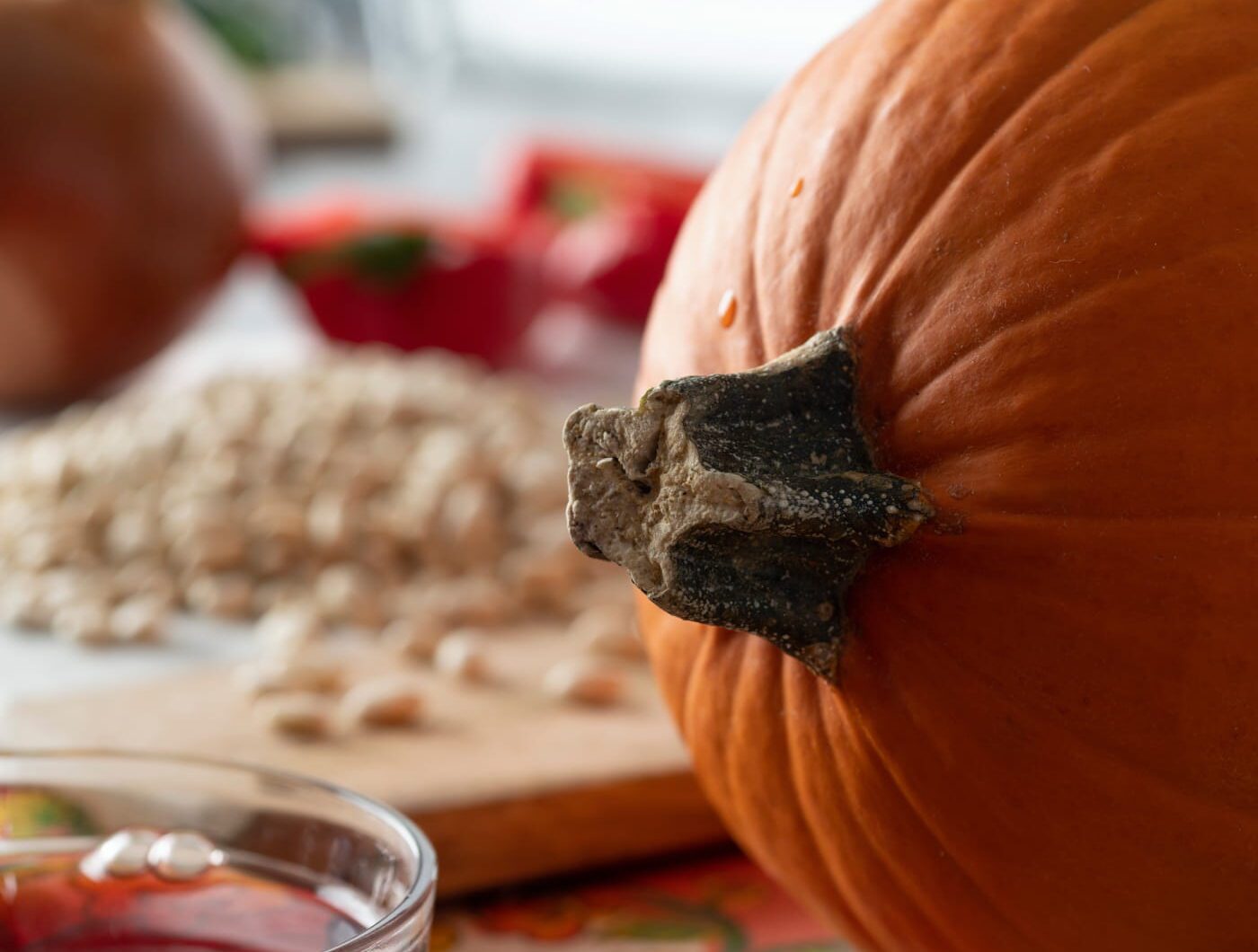 Pumpkin with White Beans and Bacon