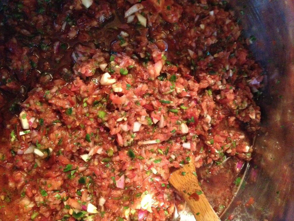 pureed salsa tip for best salsa for canning