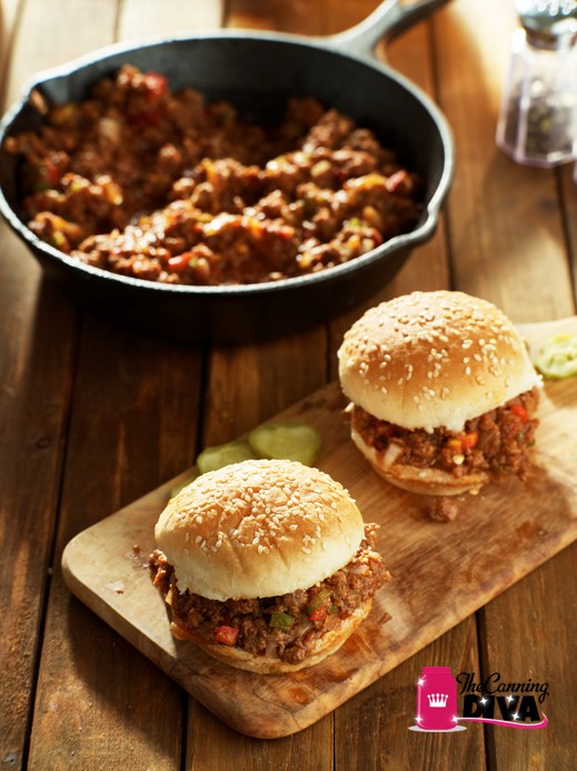 sloppy joe canning recipe sandwiches 