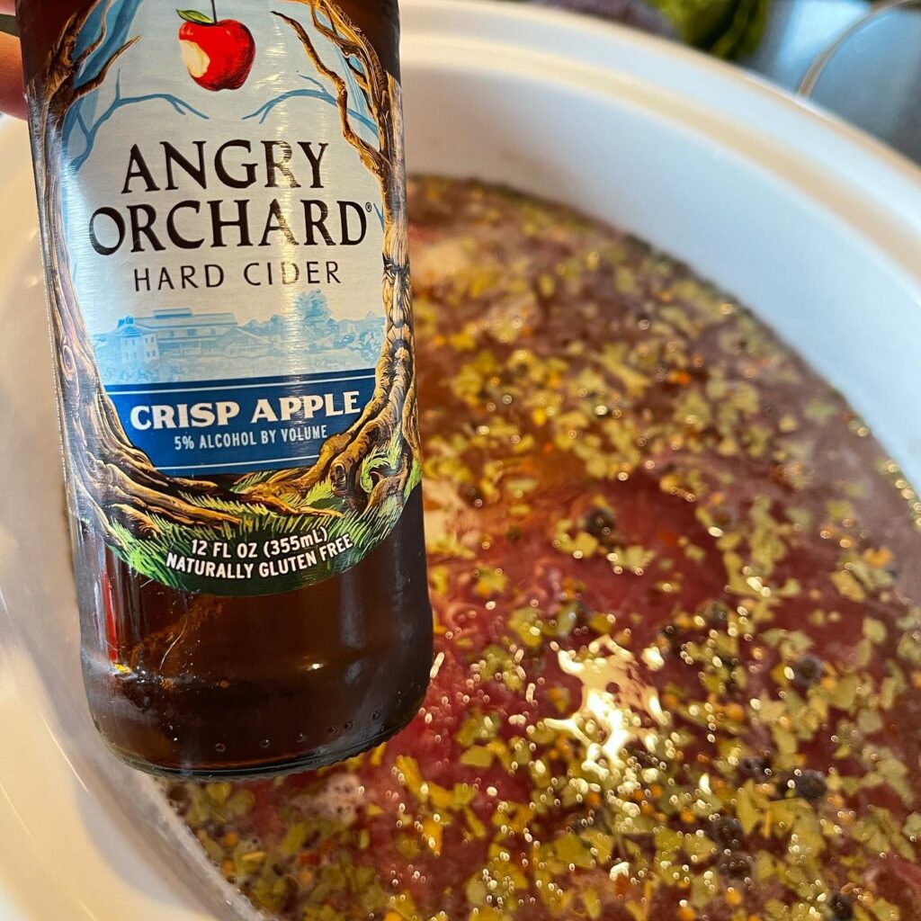angry orchard hard cider crisp apple for broth when canning irish jig in a jar