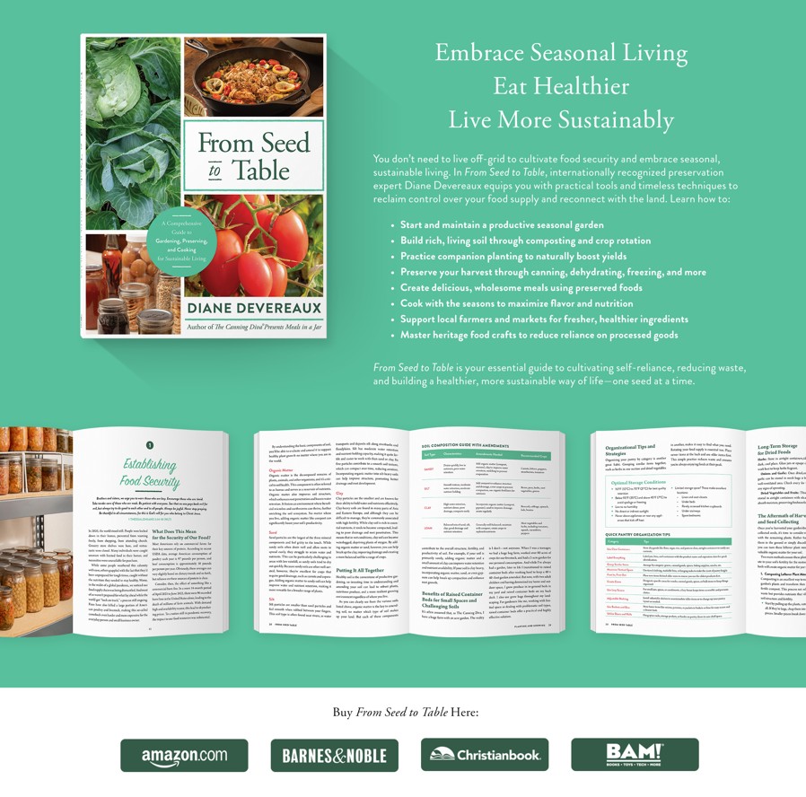 Embrace seasonal living From Seed to Table