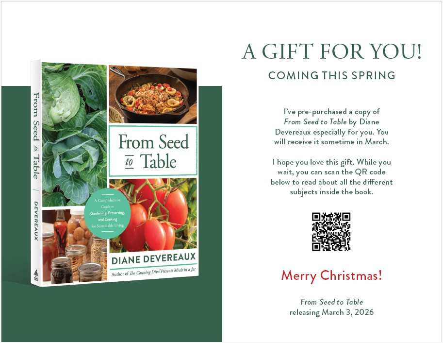 Give the Gift of From Seed to Table This Christmas