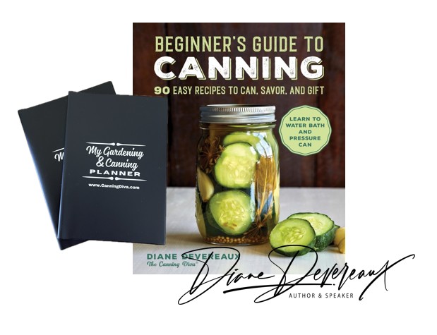 autographed beginners guide to canning book and planner special