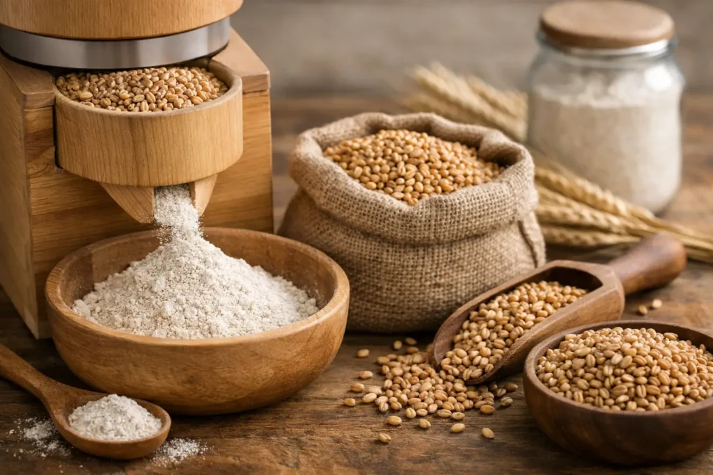 Beginner Guide to Milling Wheat Berries
