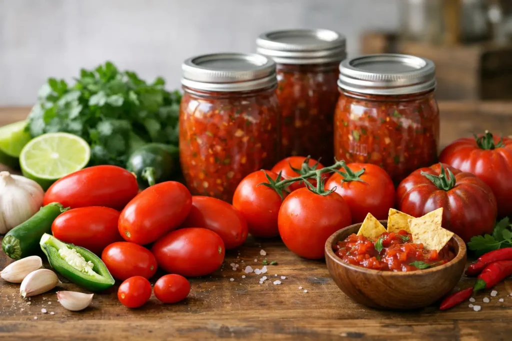 7 Best Tomatoes for Salsa Canning