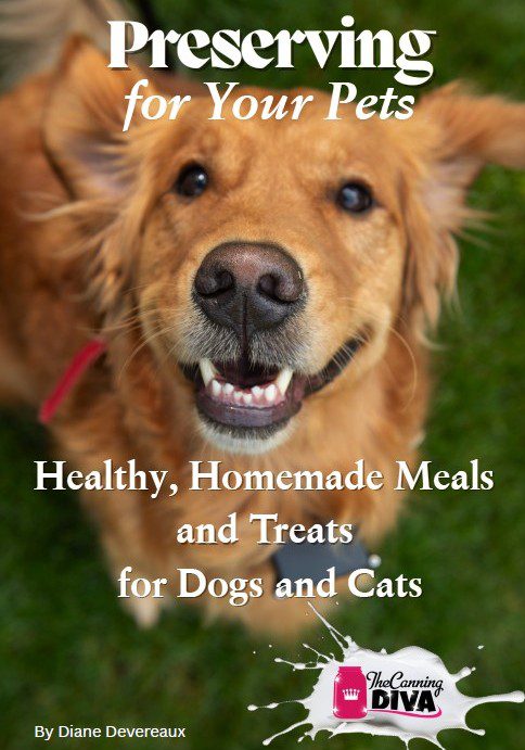preserving for your pets book by diane devereaux the canning diva
