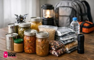 guide to emergency preparedness rations and pantry items - canning diva logo