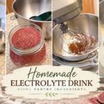 homemade electrolyte drink using pantry ingredients