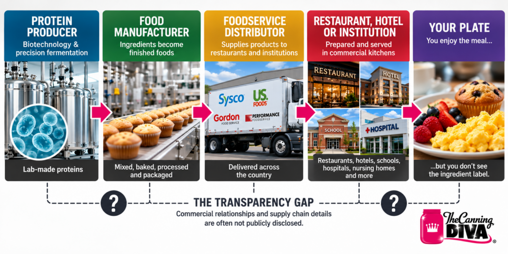 the transparency gap from lab grown to the plate